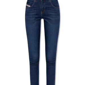 DIESEL Slandy Dark Blue Super Slim Skinny Regular Waist 27x30